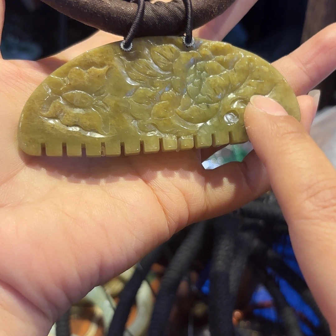 翡翠未镶嵌颈饰原创