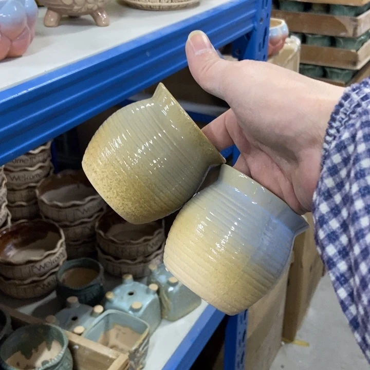 陶瓷花盆单场满9.9发7*8