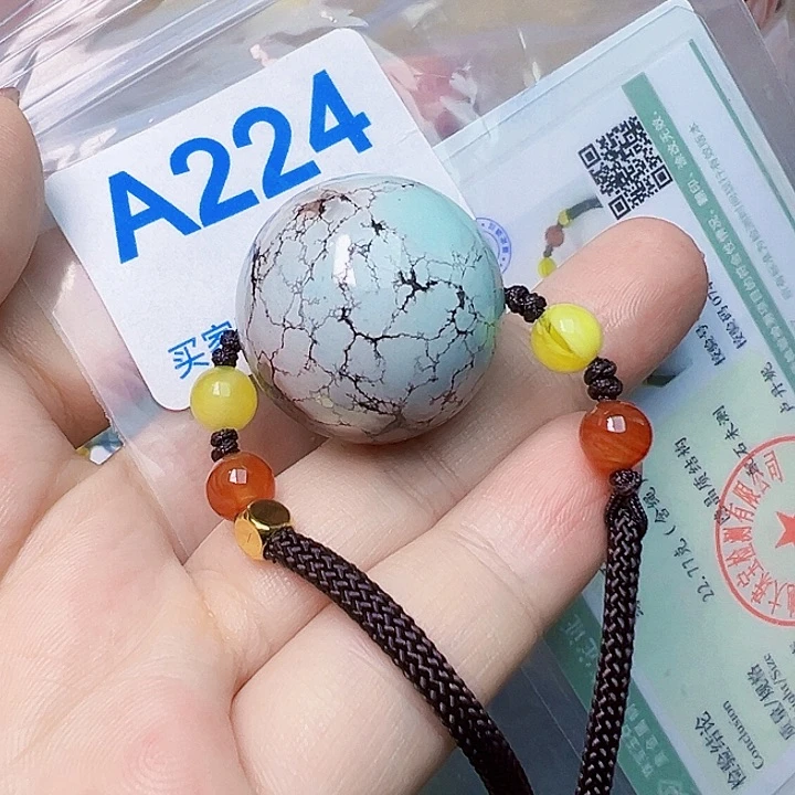 爱***未镶嵌绿松石珠宝奇石