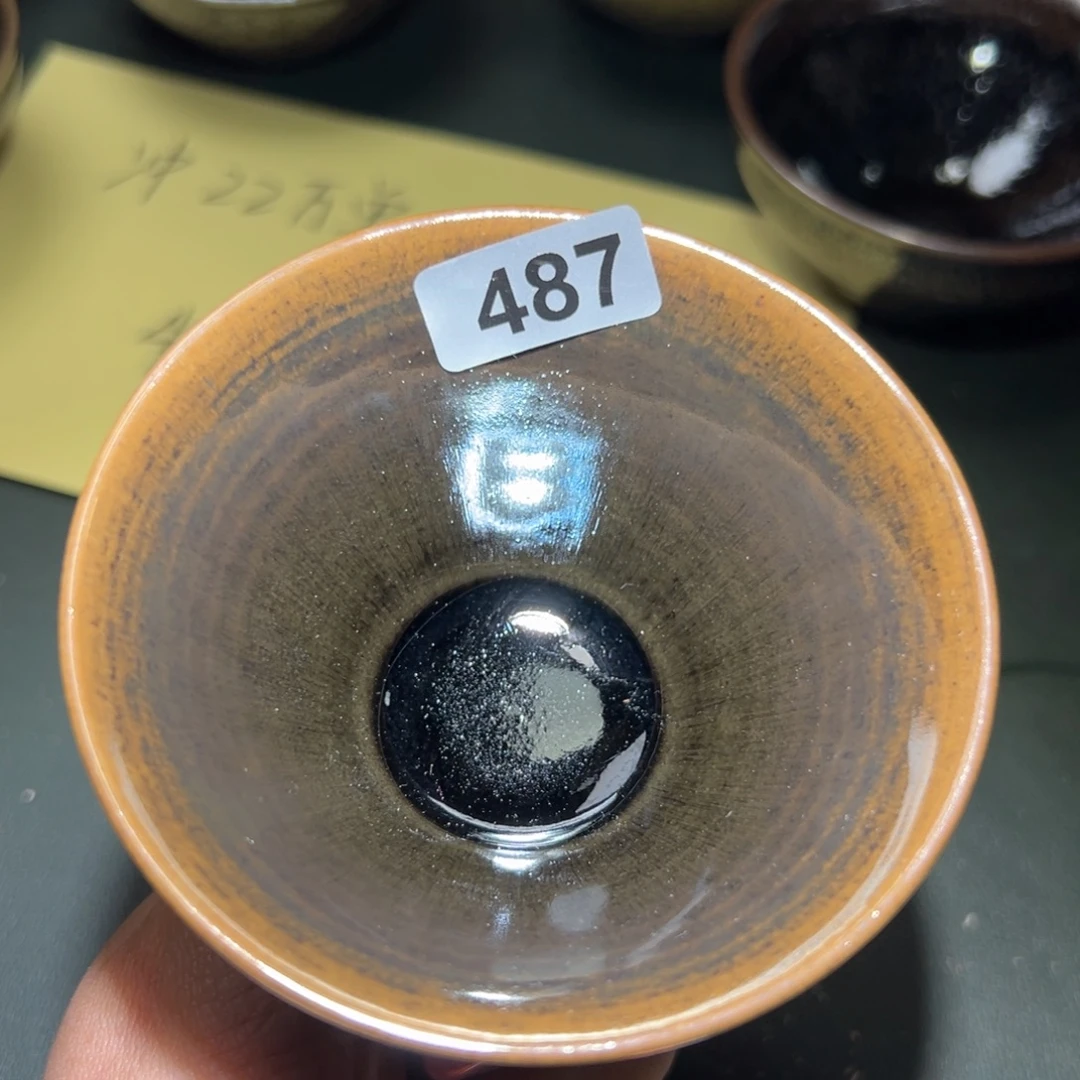 茶盏全手工原矿原釉建盏