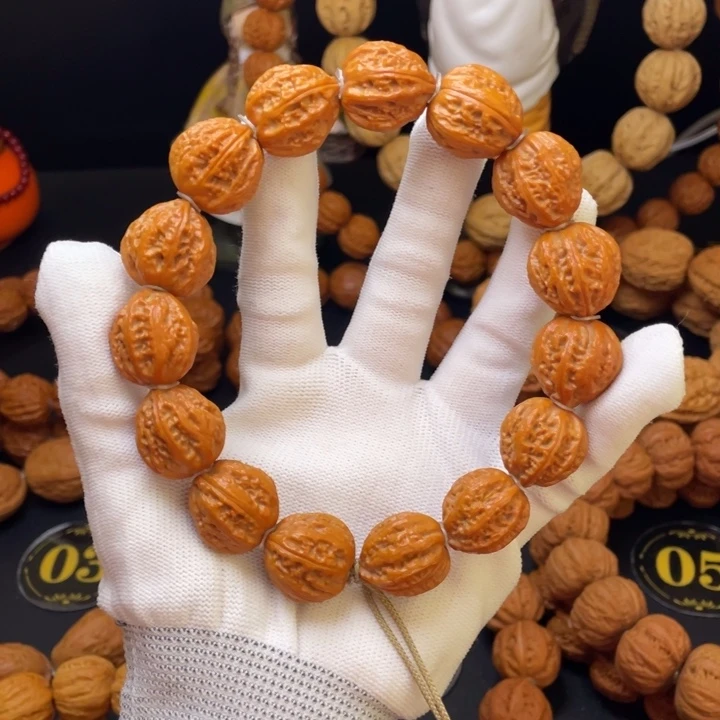 文玩核桃手串小八棱