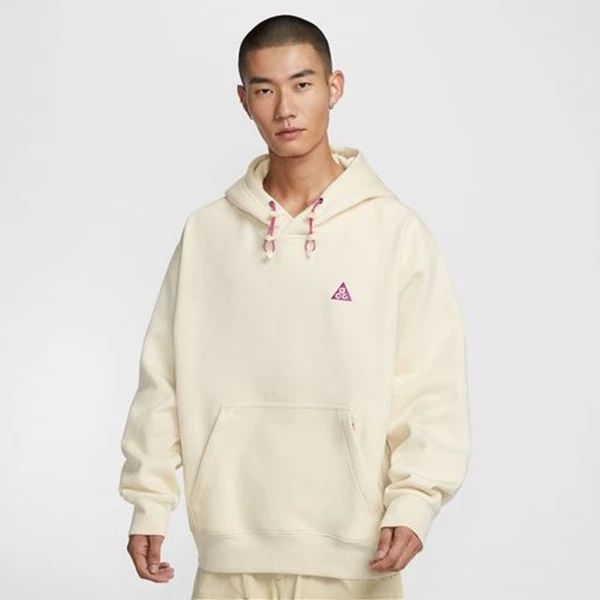 NIKE/耐克官方正品男子ACG户外白粉套头帽衫IM9347-113