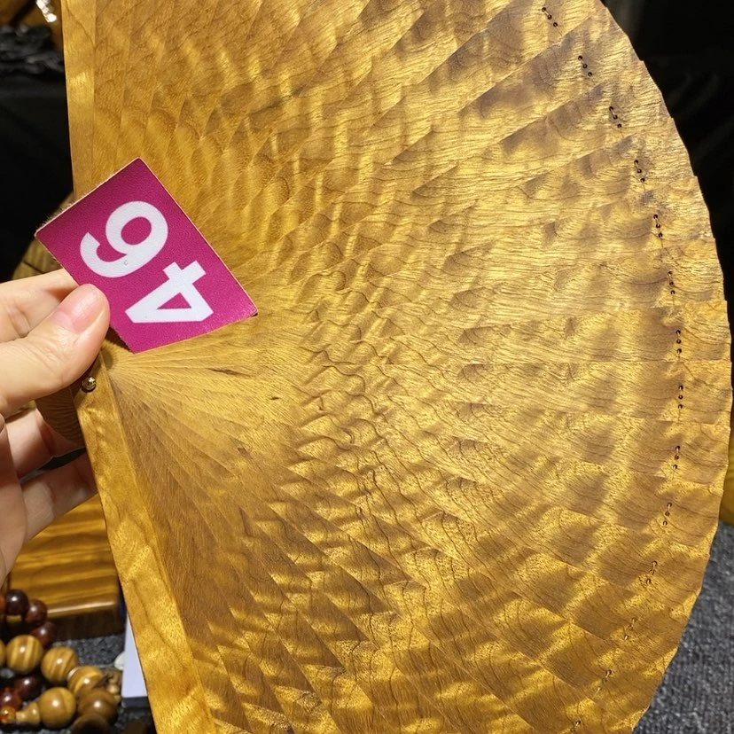 【闪购商品】金丝楠各**子金丝楠木扇子