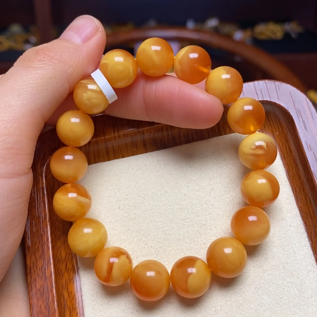 【闪购商品】蜜蜡手链未镶嵌手串