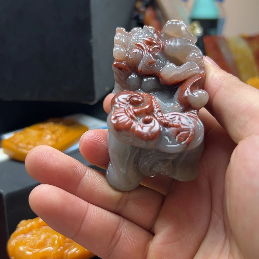 石英质玉（黄龙玉）未镶嵌hly