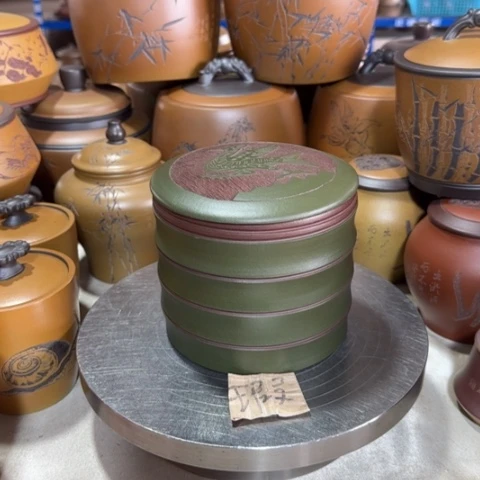 紫砂茶叶罐。。。。。。。。。