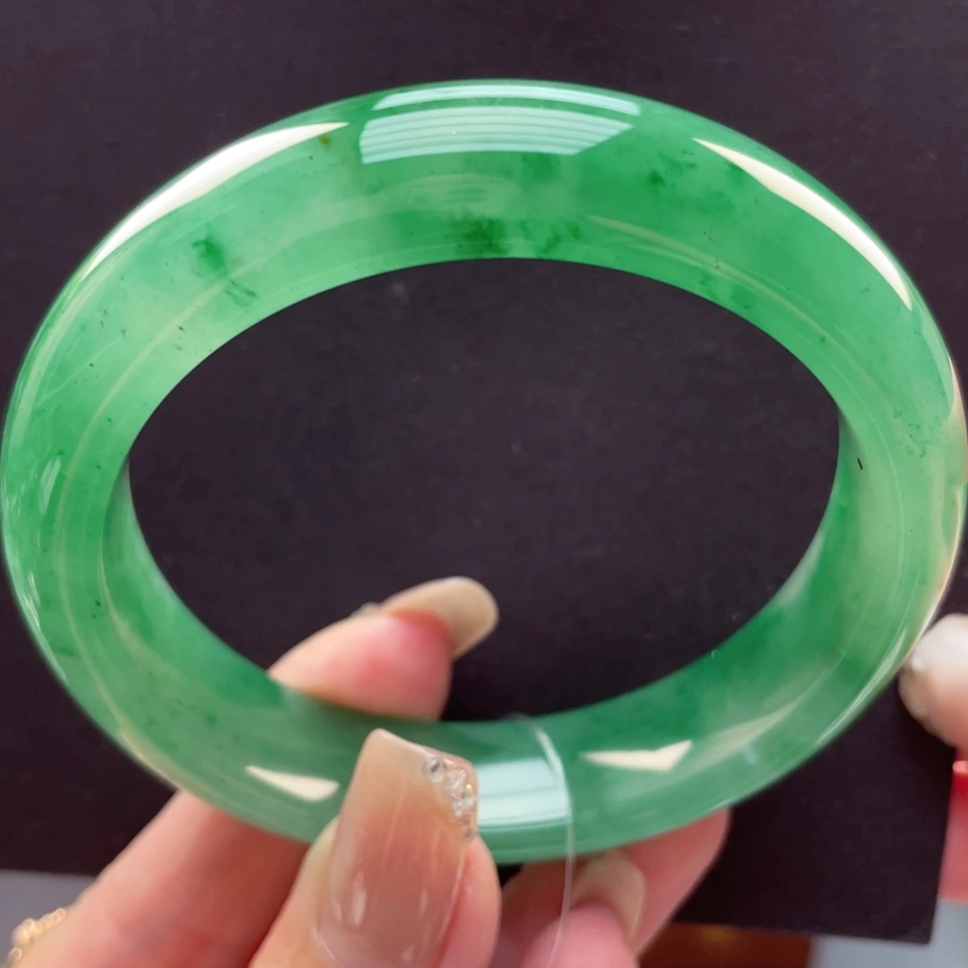 石英质玉未镶嵌手镯56-57