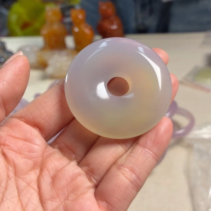 玛瑙/玉髓未镶嵌吊坠(不含链)