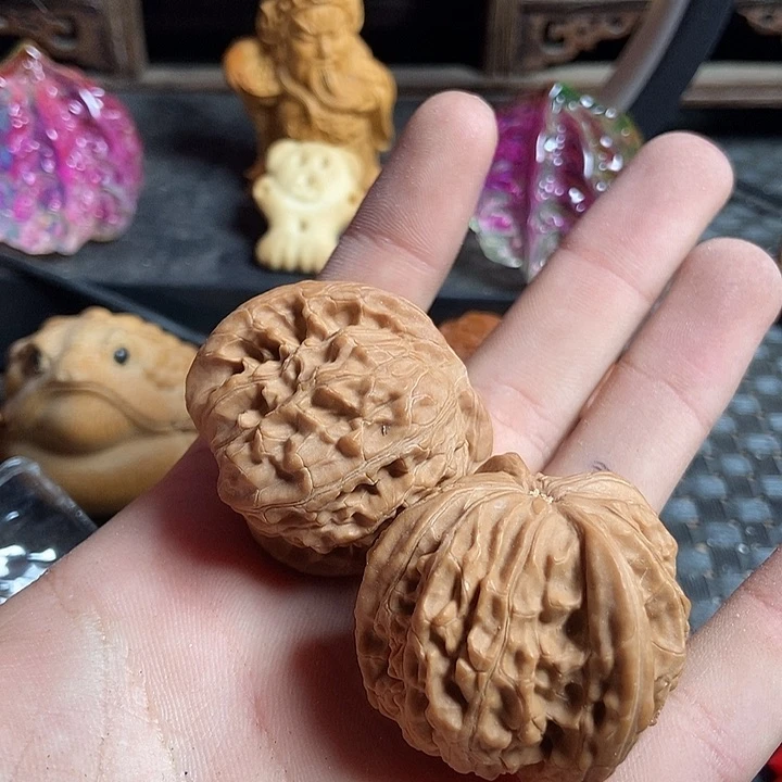 文玩核桃吊坠新*磨盘