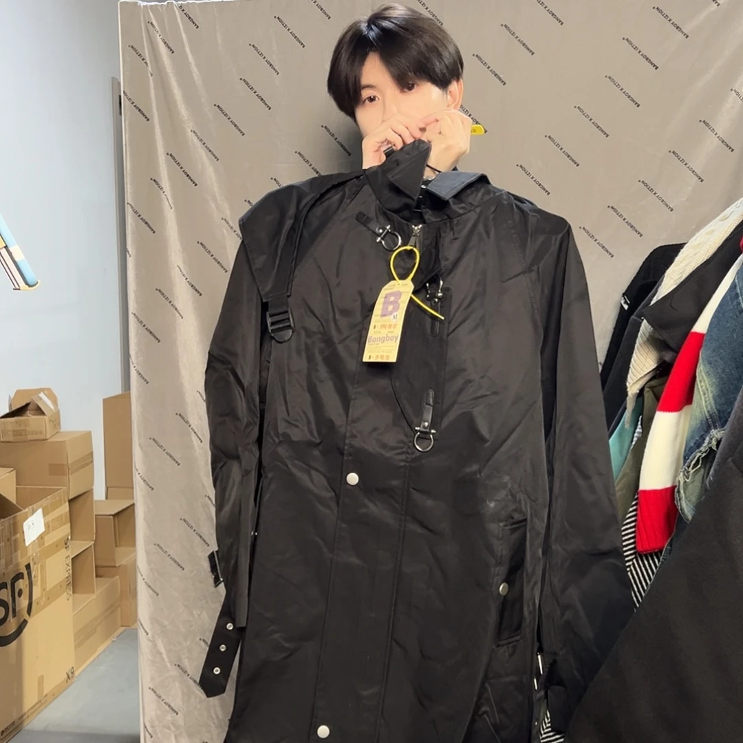 设计感风衣黑色M一件