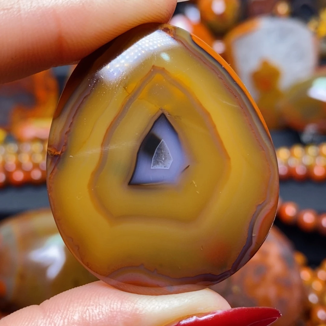 玛瑙/玉髓吊坠(不含链)未镶嵌