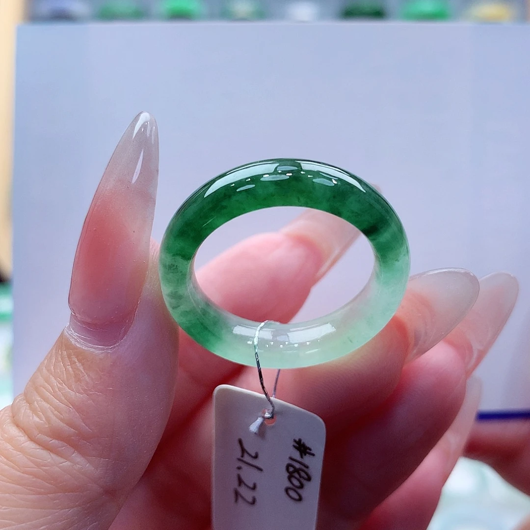 翡翠未镶嵌戒指缅甸A货