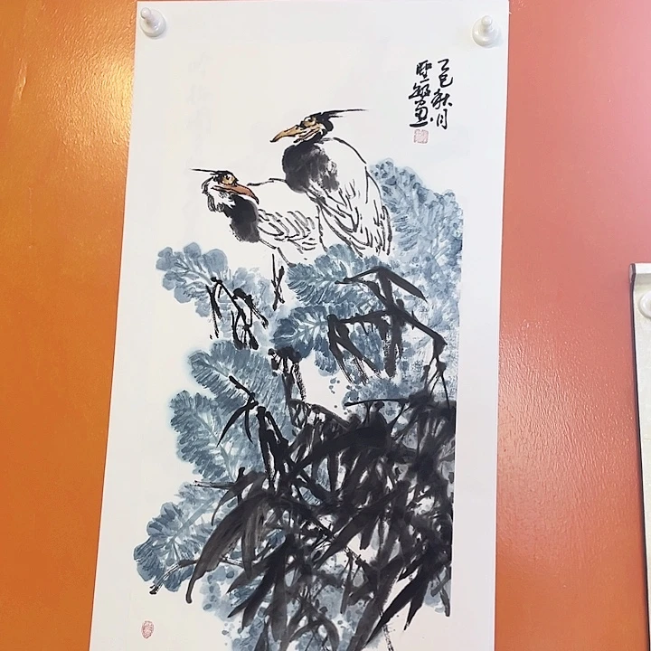 国画张圣敏先生纯手绘作品