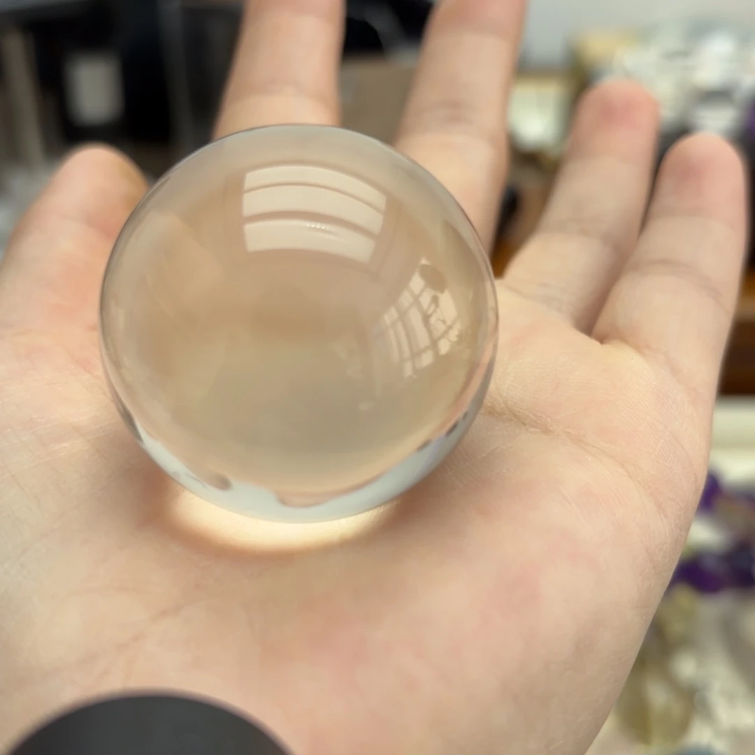 未镶嵌手链水晶白水晶球