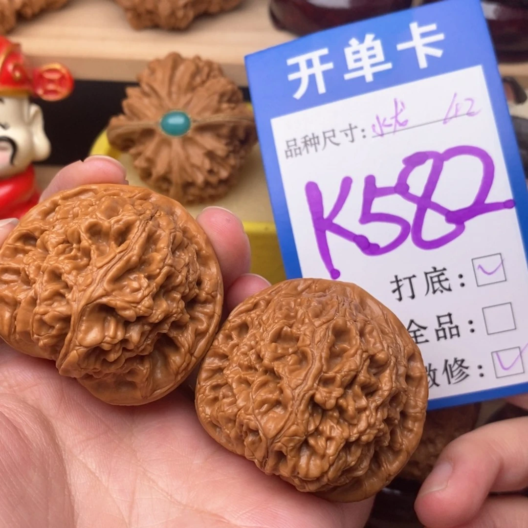 吊坠文玩核桃水龙纹42