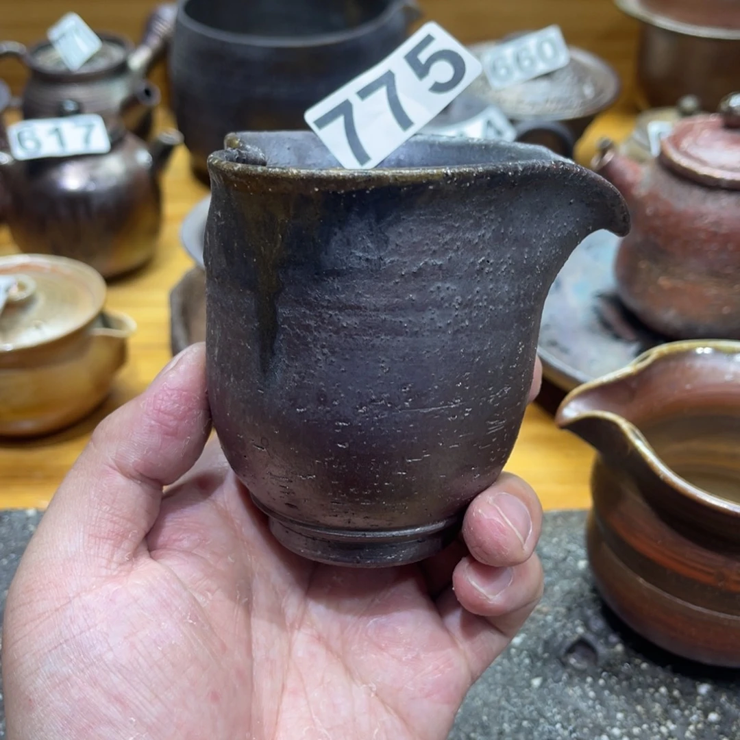 手工制作柴烧公道杯775