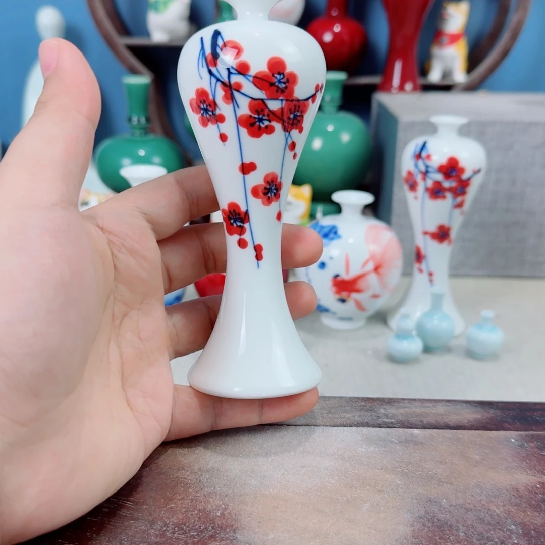 陶瓷手工小花器摆件