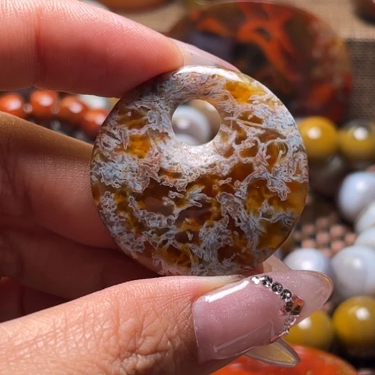 玛瑙/玉髓项链未镶嵌