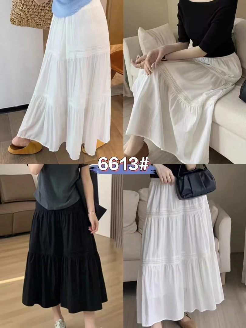 美美推荐6613蛋糕半身裙春夏季新款a字裙子