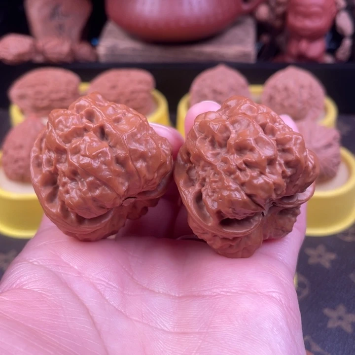 吊坠文玩核桃蛤蟆头41