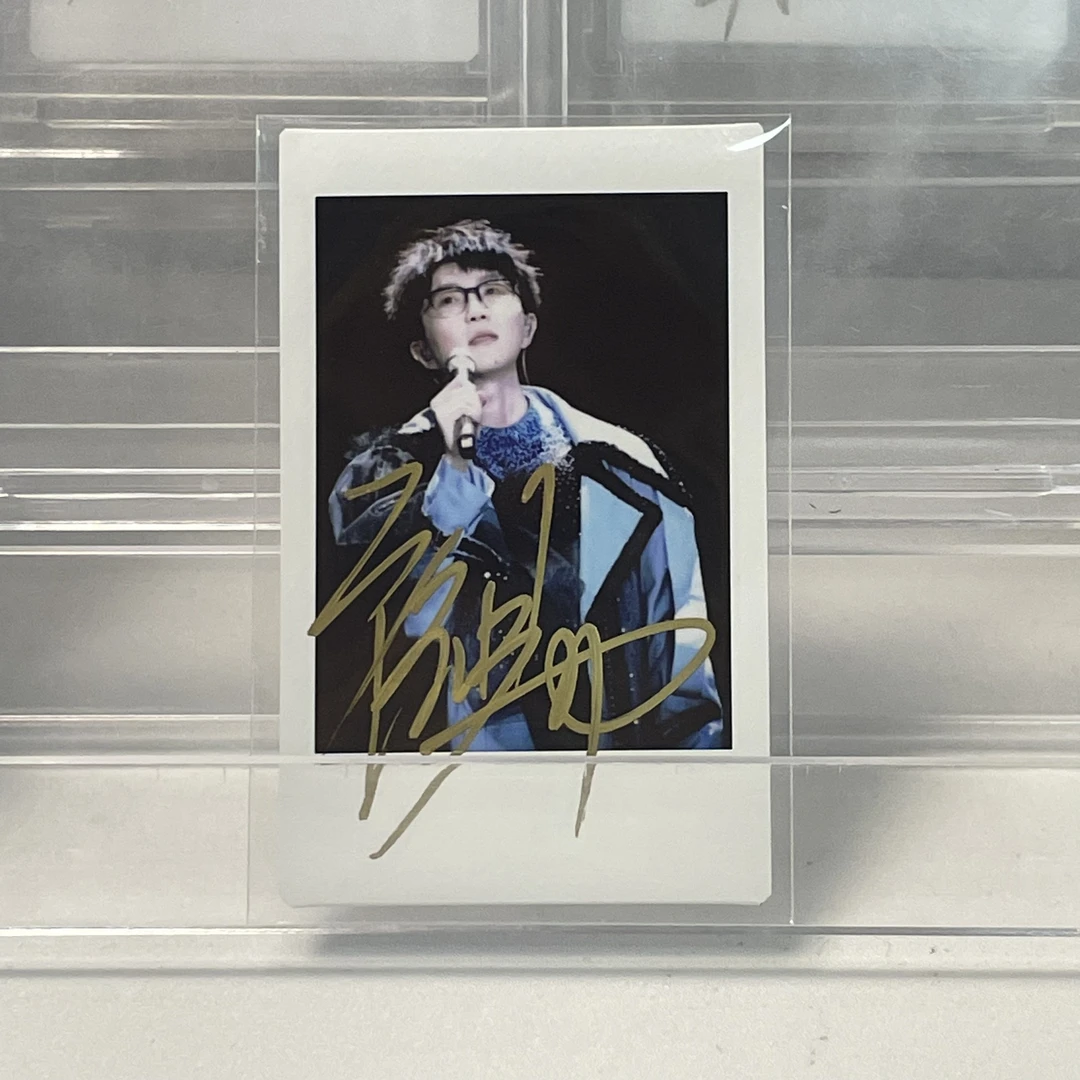 P1671【毛不易】正品拍立得照片 白边