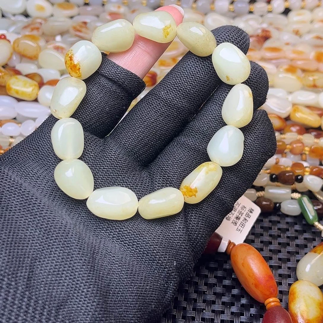 未镶嵌手链和田玉乞**业