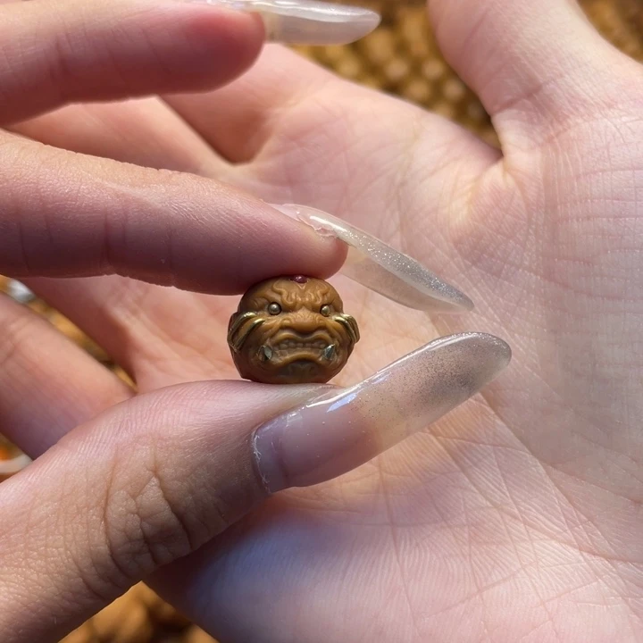 不***o核桃镶嵌单颗猴头核桃