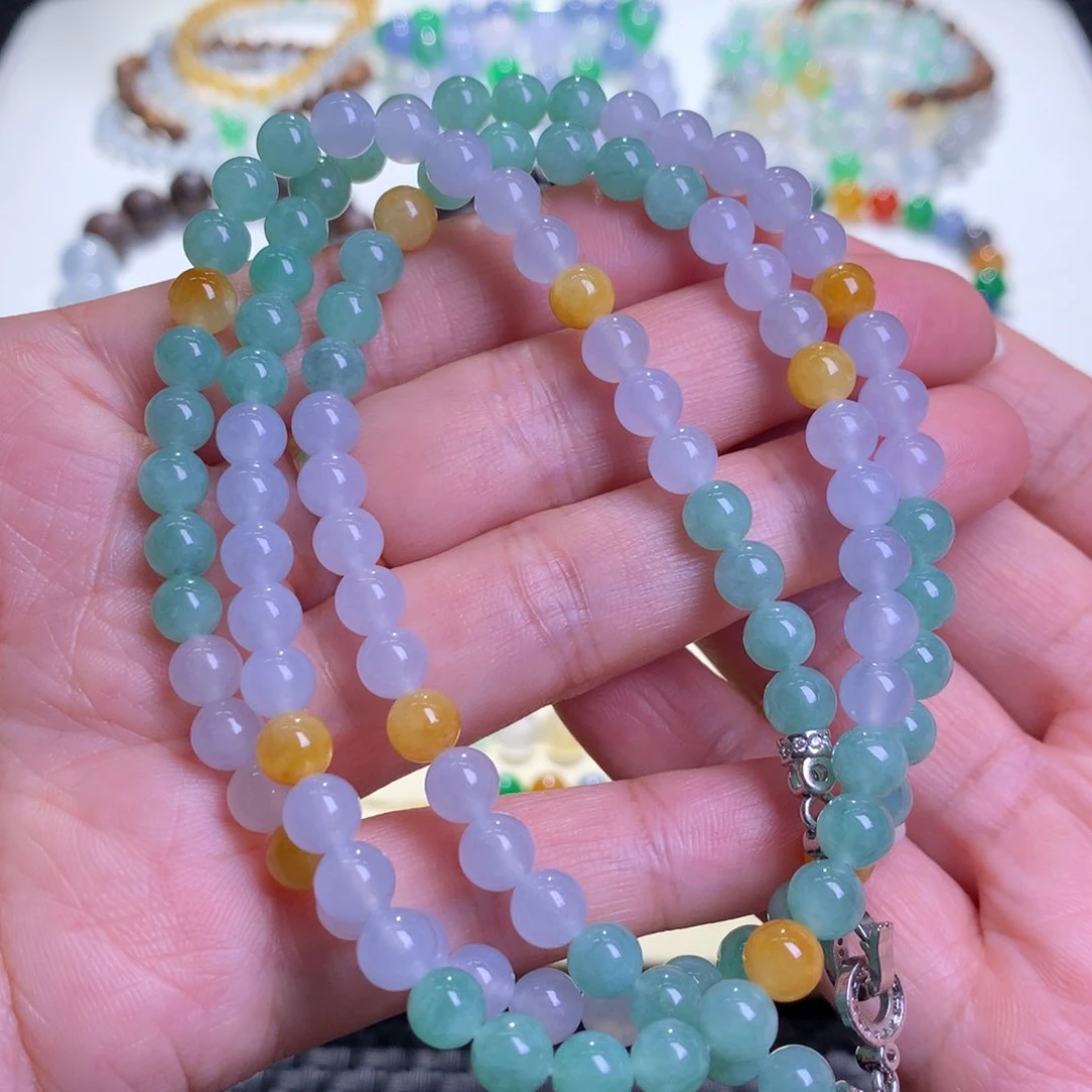 未镶嵌手链翡翠翡翠项链卡6.2