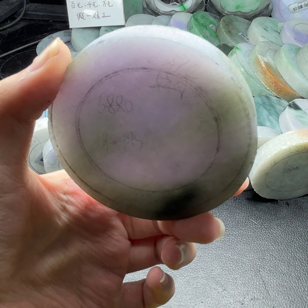 定制翡翠未镶嵌翡翠手镯