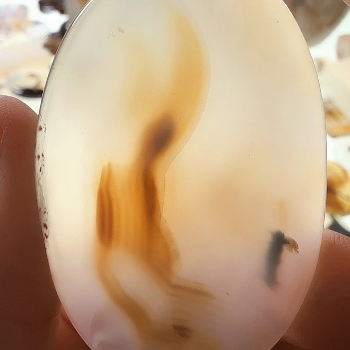 未镶嵌玛瑙/玉髓珠宝半成品