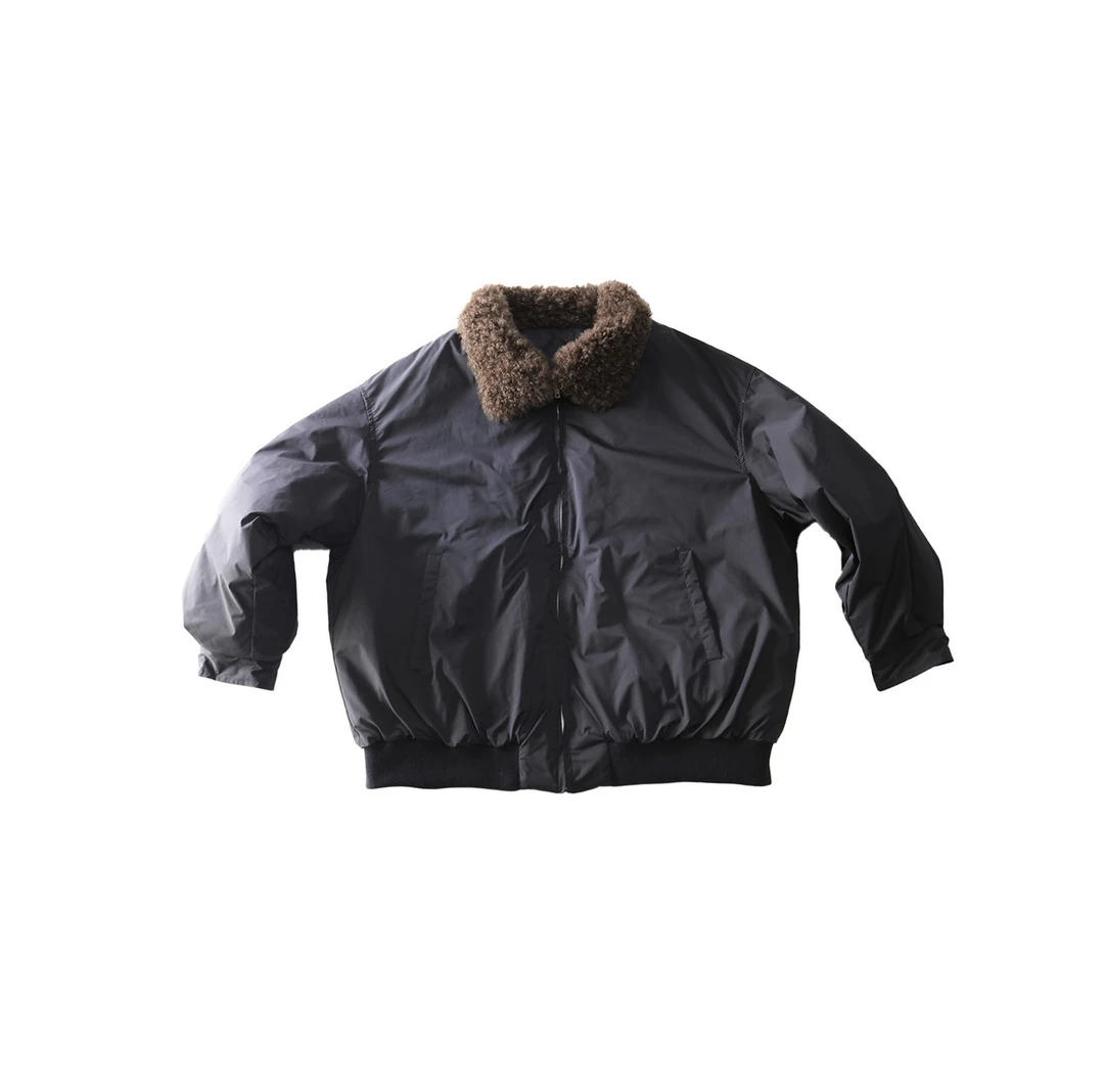 【周炸炸】山羊绒领  高级感白鸭羽绒外套#549476