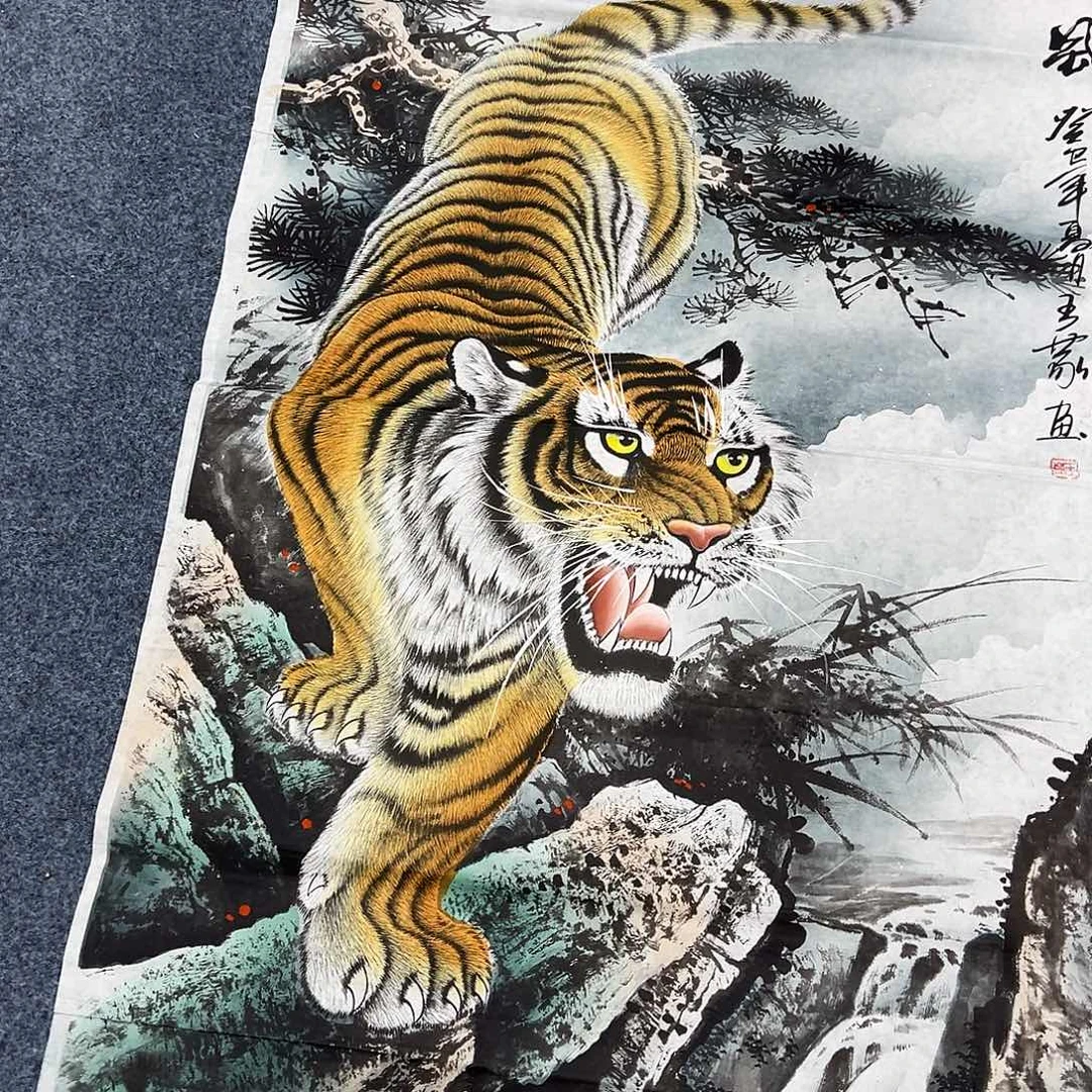 国画纯手绘作品欣赏