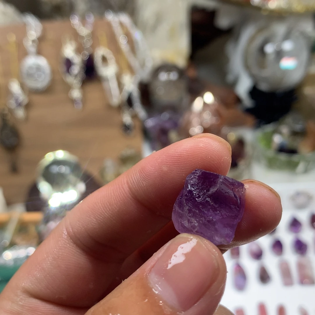 紫水晶未镶嵌水晶