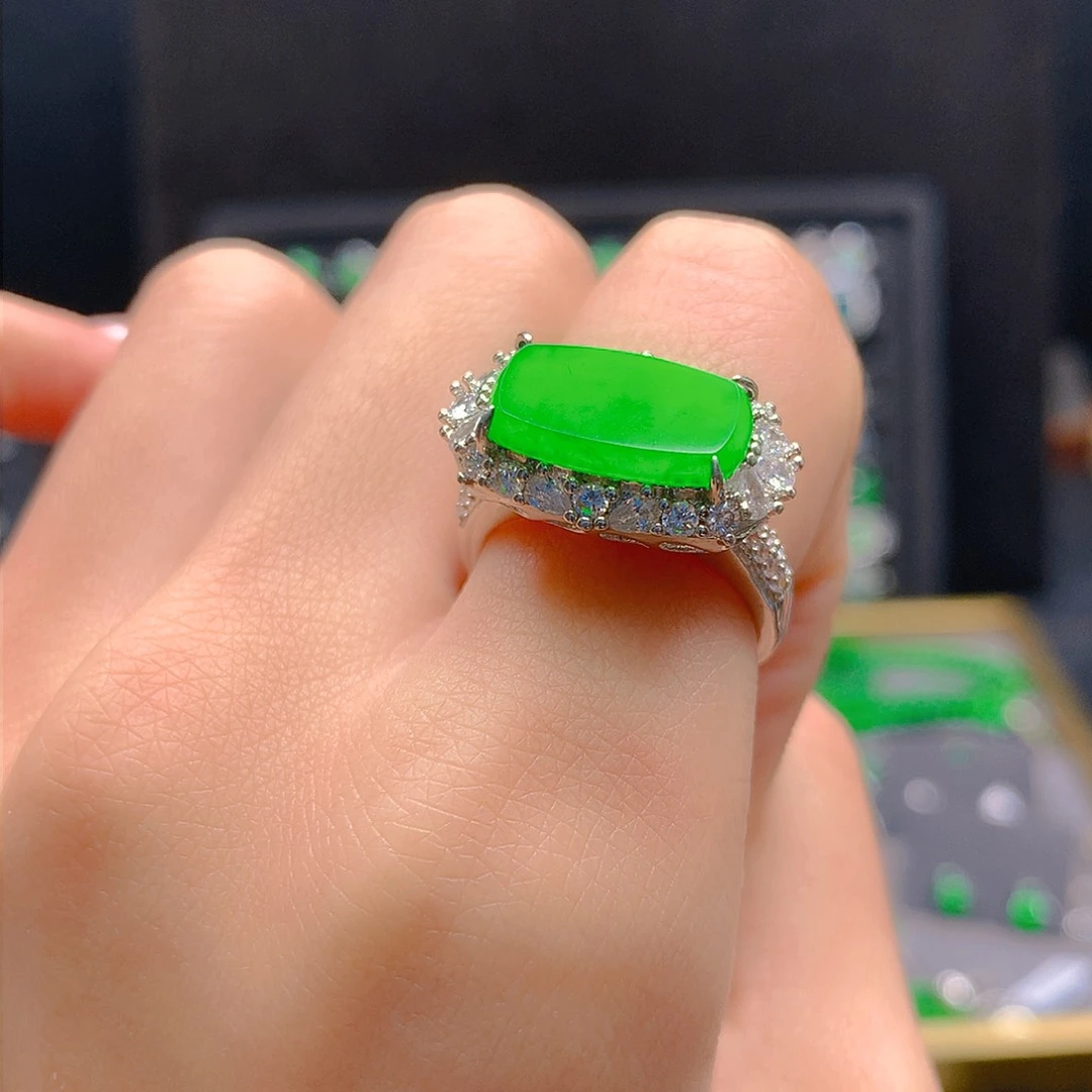 未镶嵌戒指翡翠天然翡翠