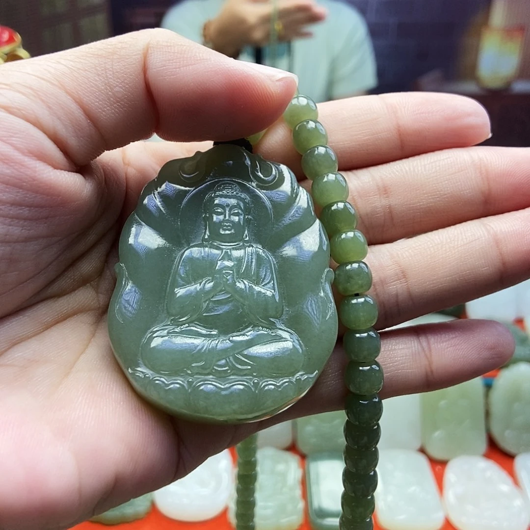 颈饰未镶嵌和田玉?****?
