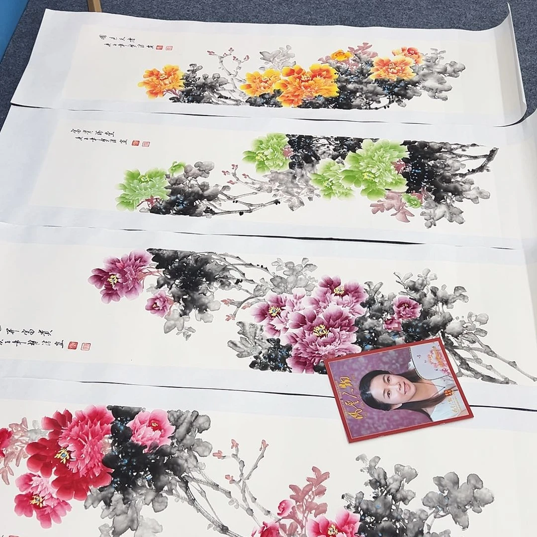 国画纯手绘作品欣赏