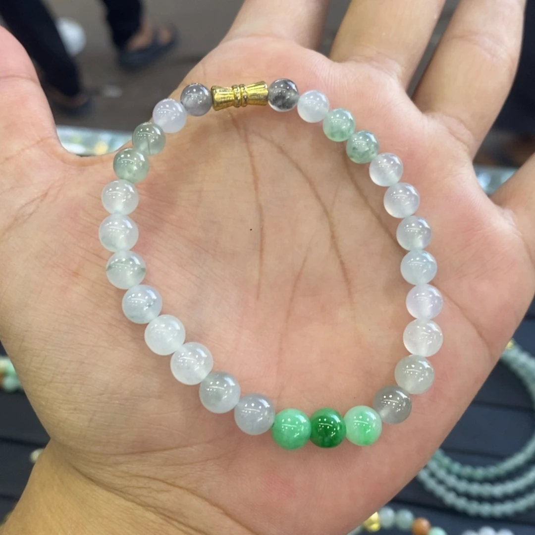 定制翡翠未镶嵌3 缅甸翡翠A货卡7