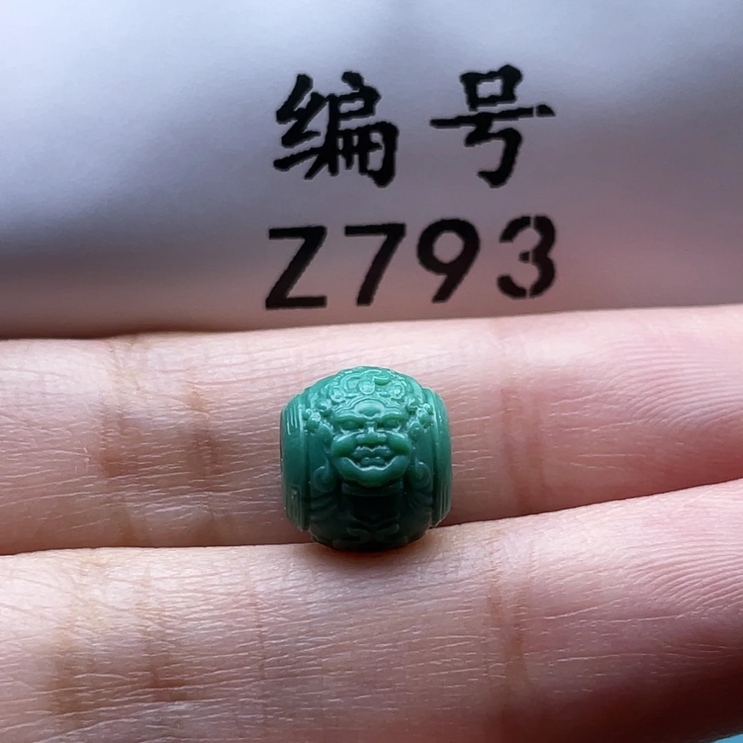 绿松石未镶嵌珠宝奇石9*10mm