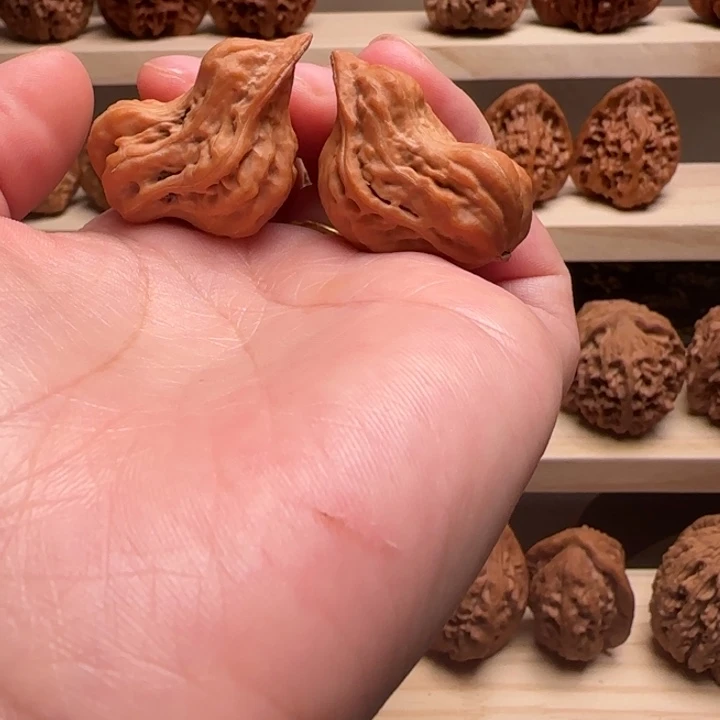 p***a文玩核桃吊坠小鸟