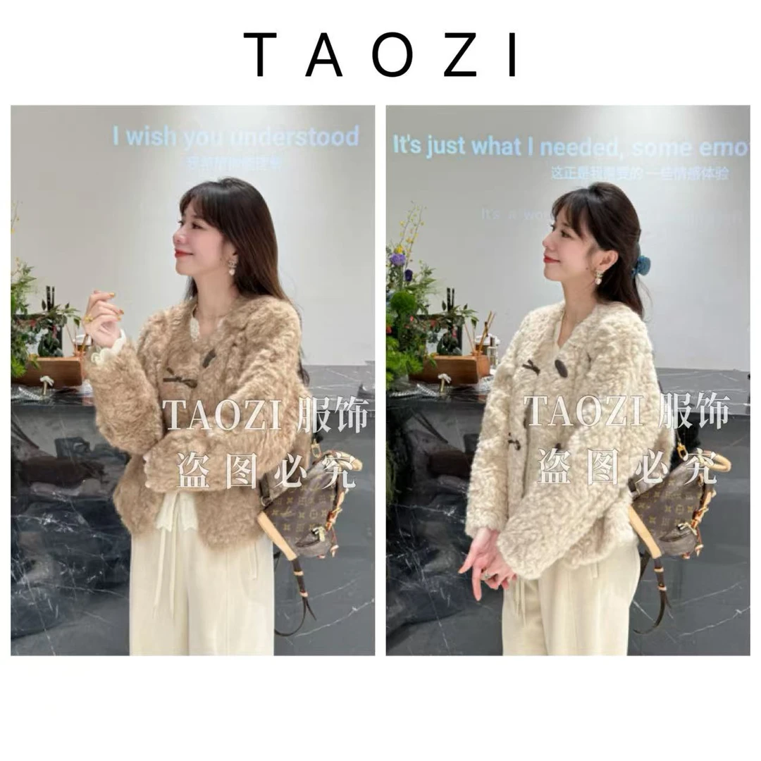 【桃子自制】 10022【富家千金】高端定制气质保暖外套