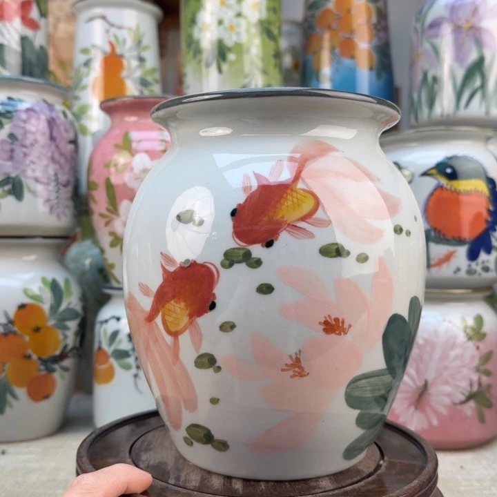 瓷片花瓶3232659555698