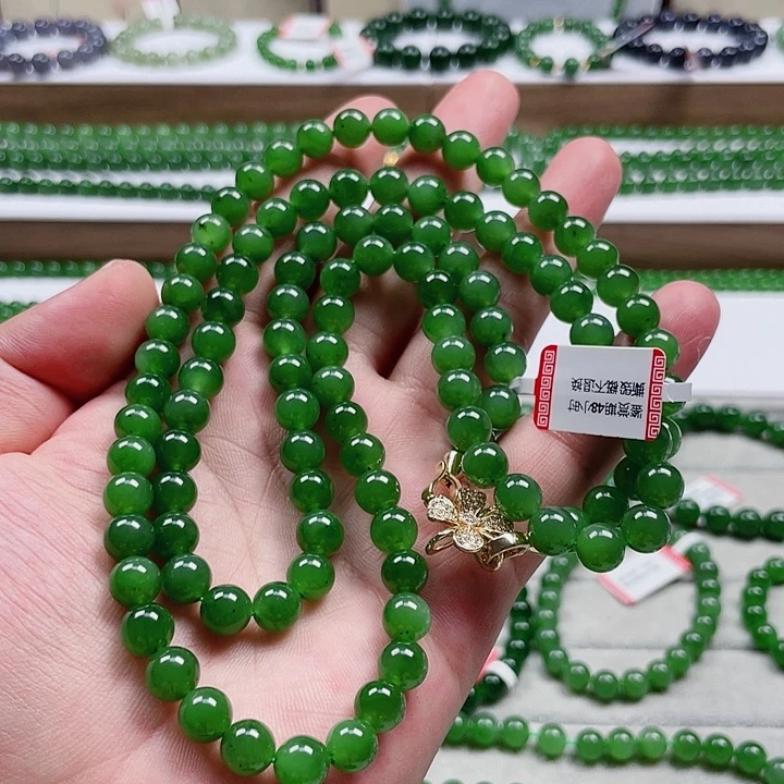 项链未镶嵌和田玉