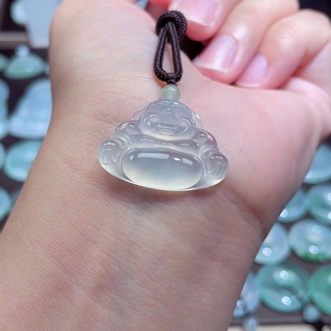 颈饰未镶嵌翡翠佛公