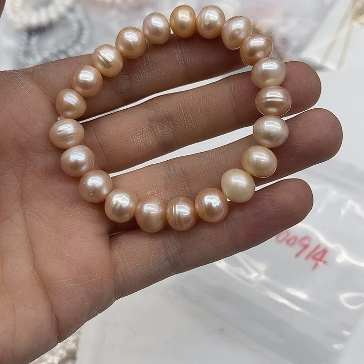 淡水珍珠未镶嵌颈饰00914