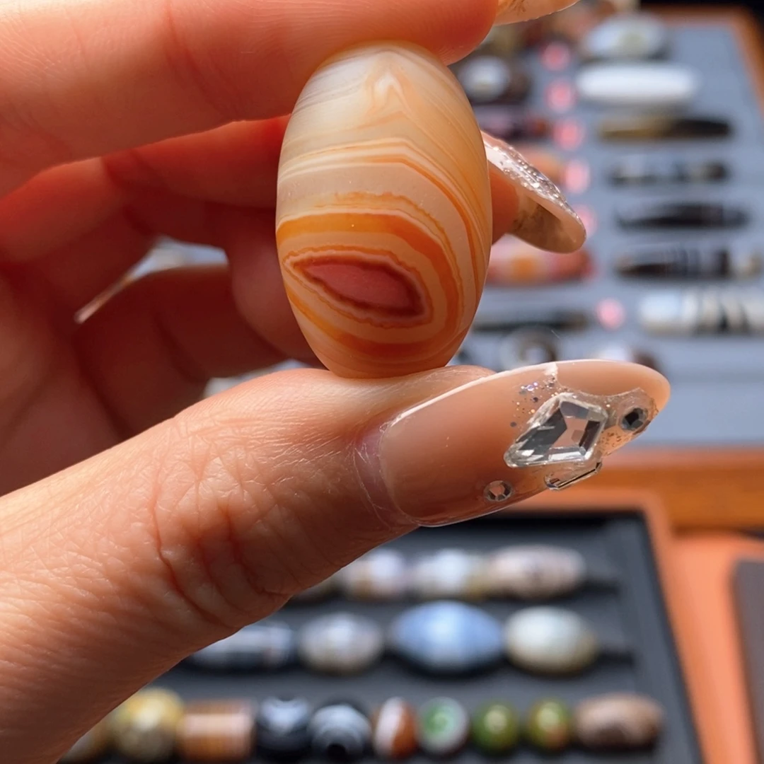 玛瑙/玉髓颈饰未镶嵌小*