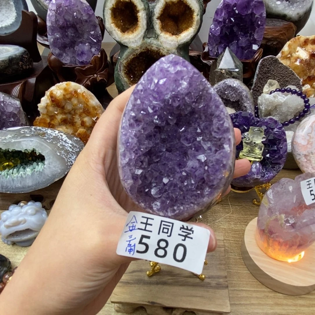 未镶嵌珠宝半成品水晶又**开580