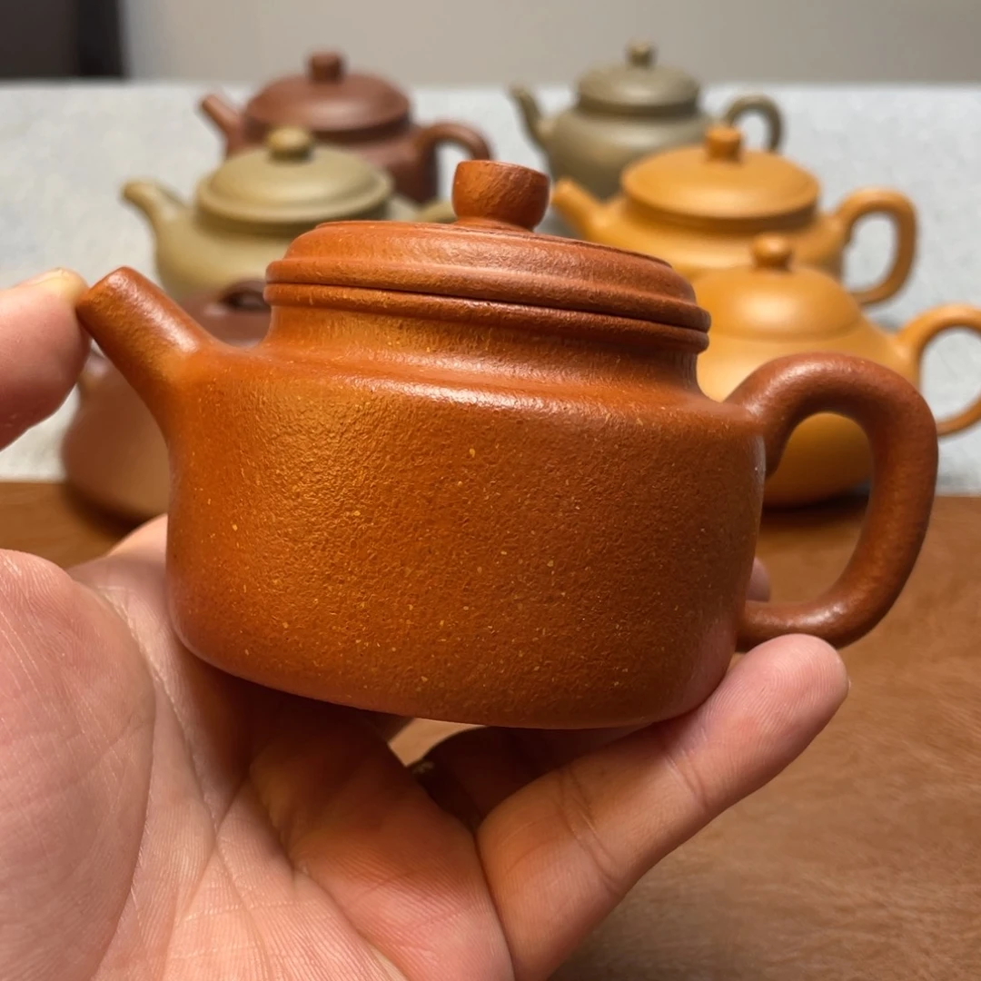 紫砂茶壶乐*刘半手得中