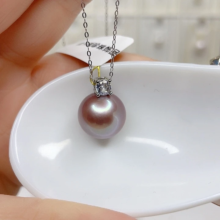 吊坠(赠链)淡水珍珠合金13