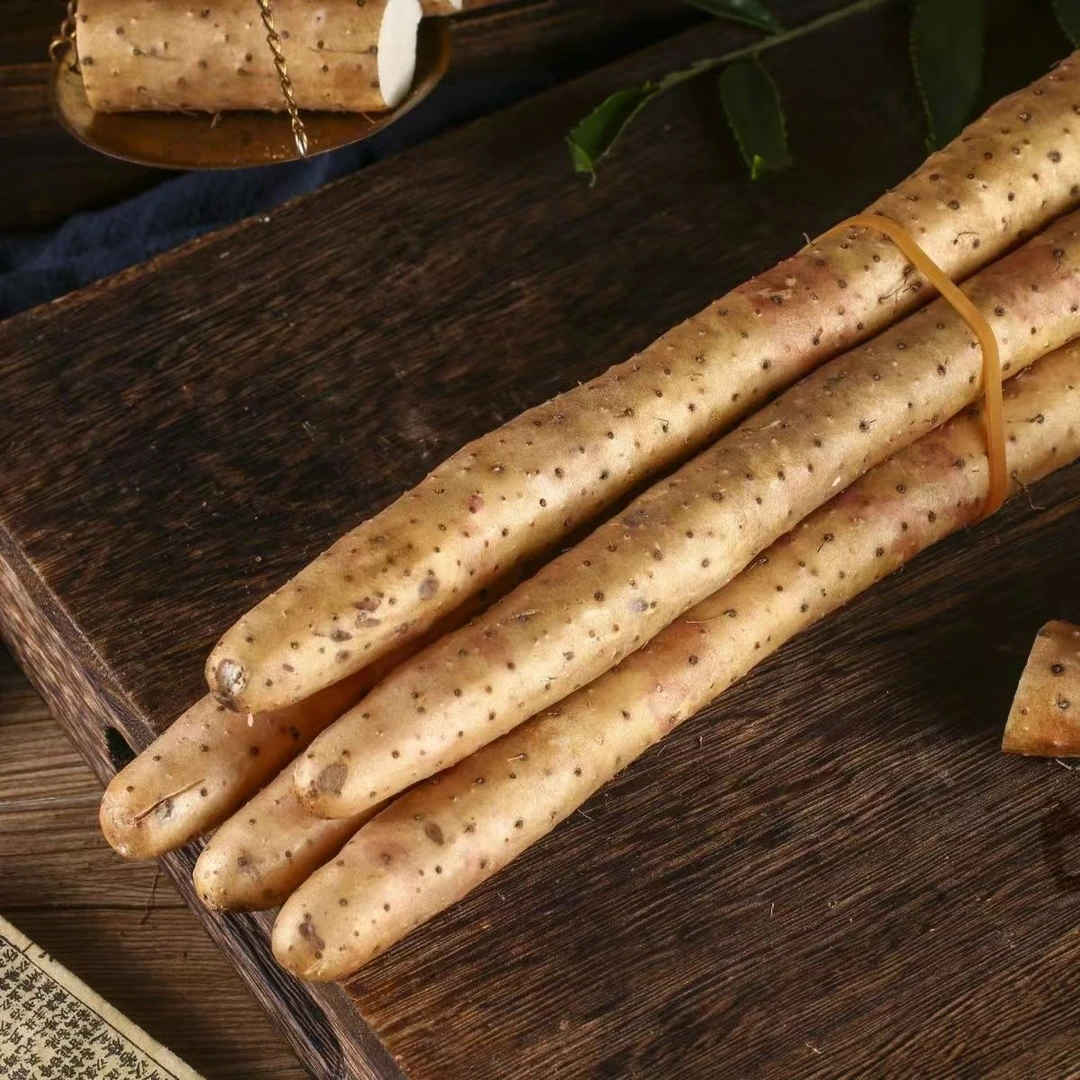 新鲜铁棍山药新鲜蔬菜基地直发专拍粉糯香甜五斤装长度50-70公分