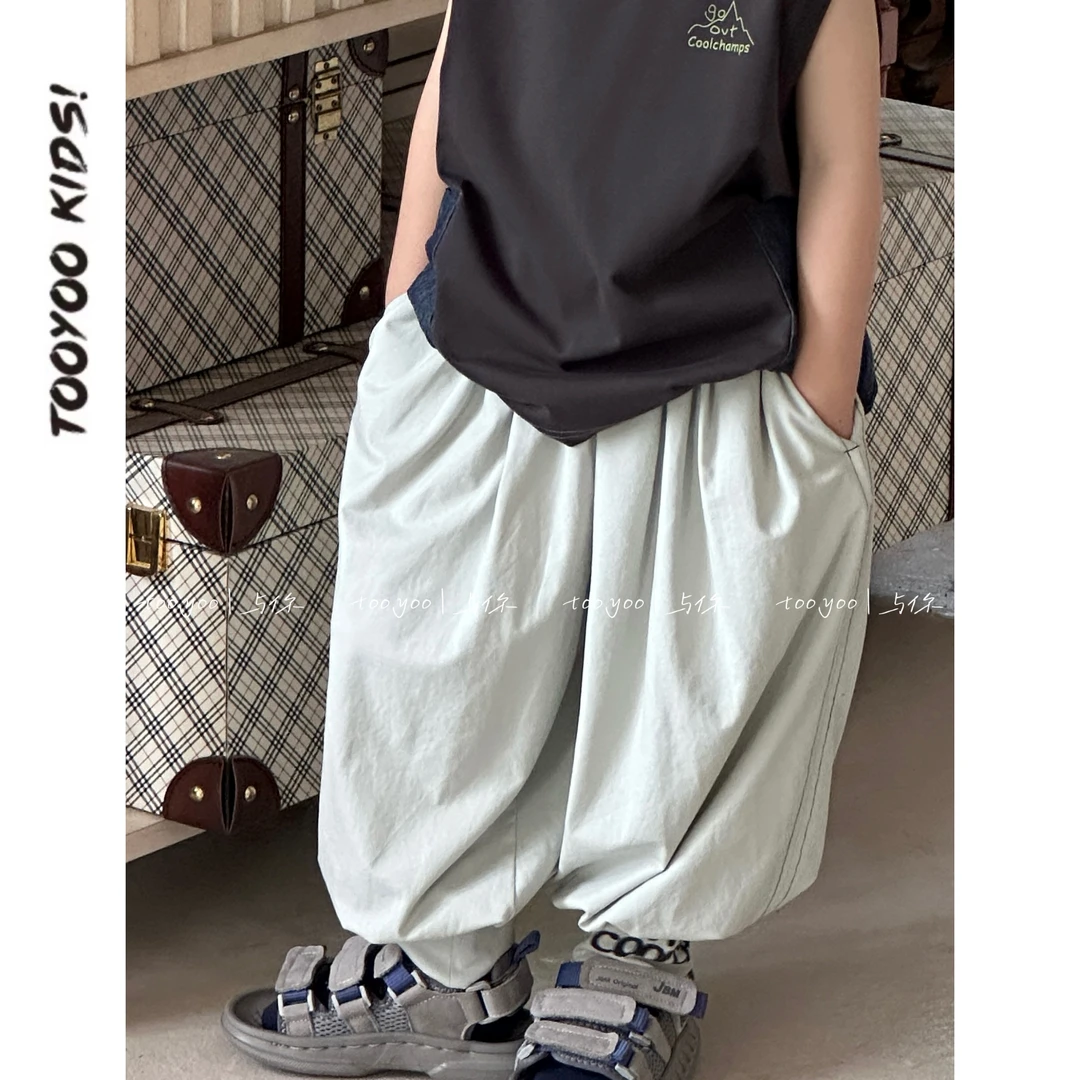 【TOOYOO夏6.16】 1596竹纤维冰爽棉感防蚊裤 脚口密封更防蚊！